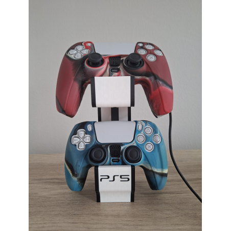 Dual PS5 Controller Halter – 3D-gedruckter Standfuß