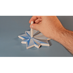 Stern-Fidget Spinner mit Griff – 3D-gedrucktes Stress-Spielzeug